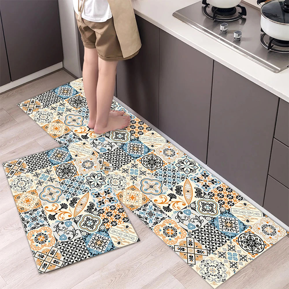 rectangulaire tapis de cuisine