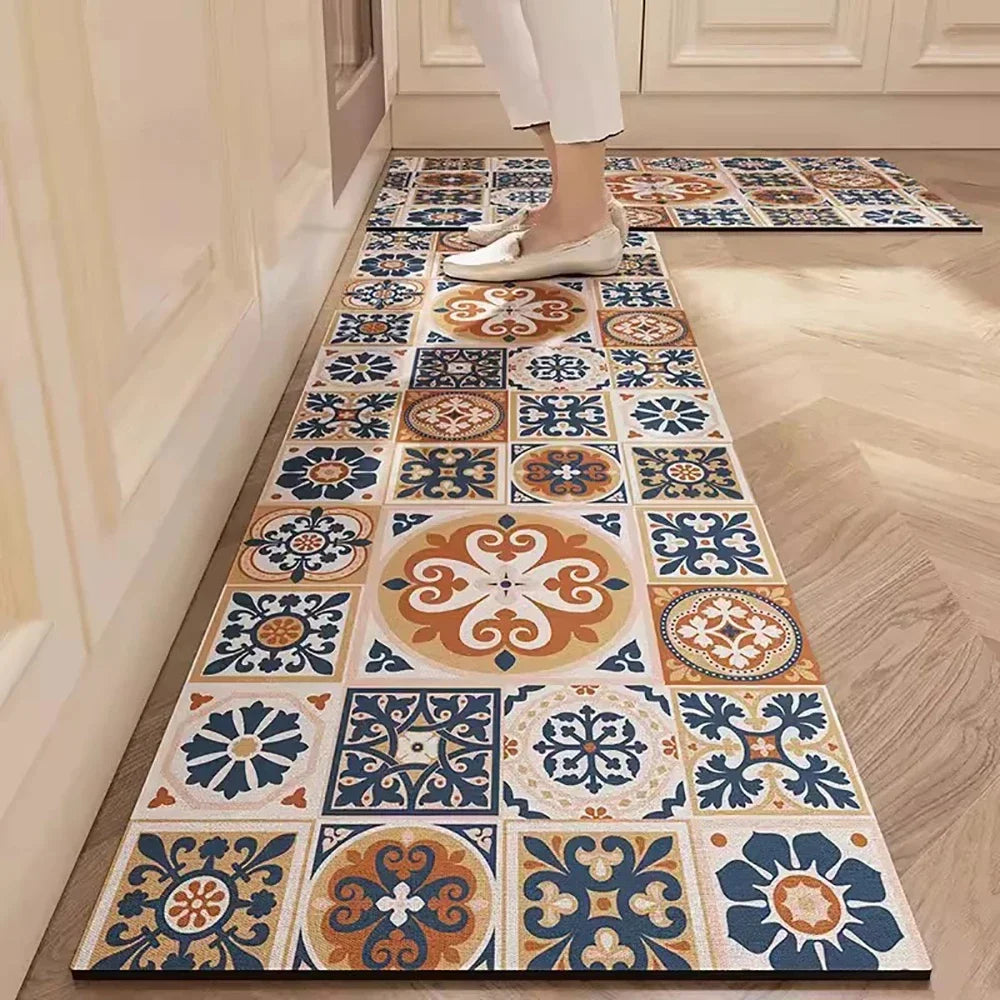 rectangulaire tapis de cuisine