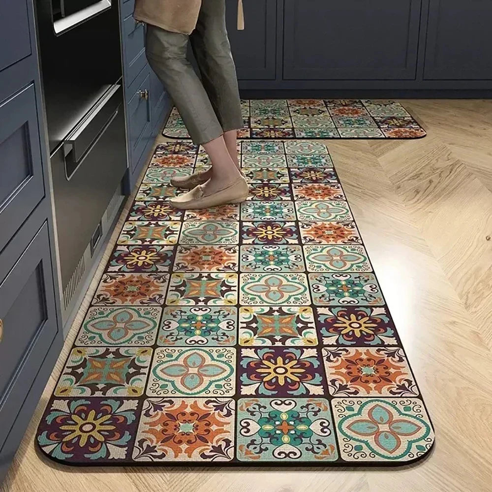 rectangulaire tapis de cuisine
