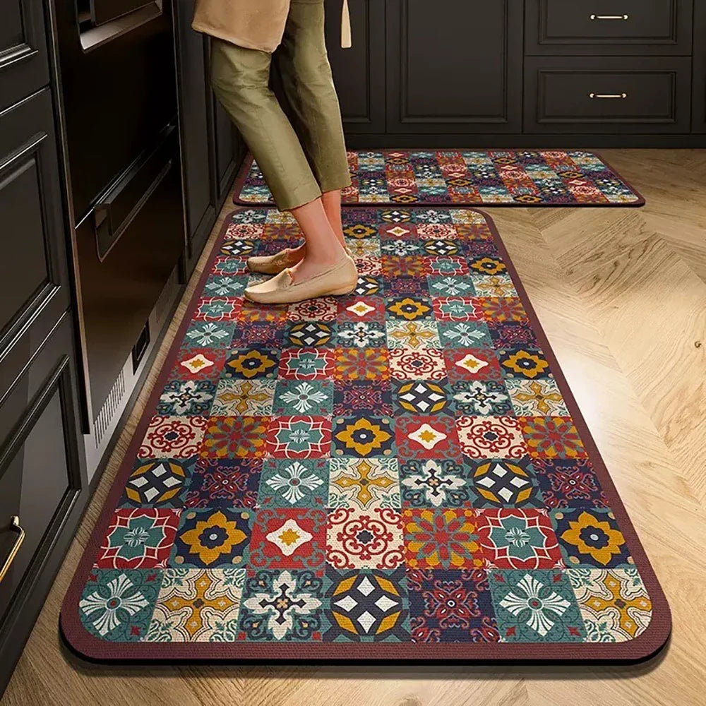 rectangulaire tapis de cuisine