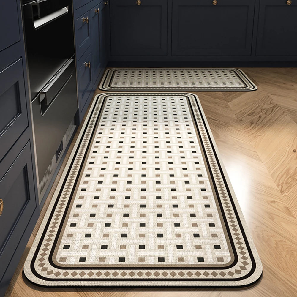 rectangulaire tapis de cuisine