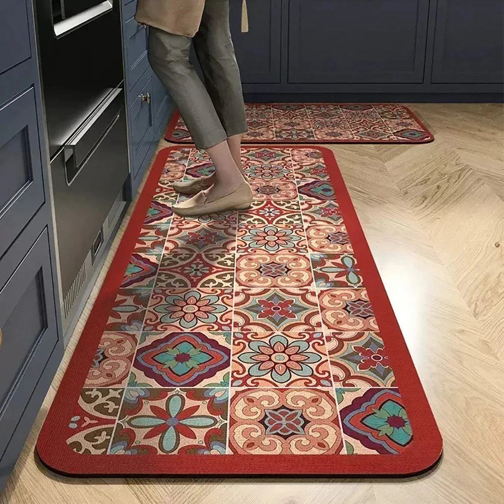 rectangulaire tapis de cuisine